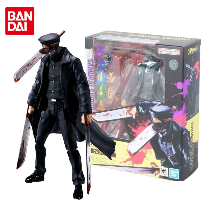 16,5 см Bandai Оригинальный S.H. Фигурarts бензопила мужской самурайский меч шарнирные подвижные аниме экшн-модели игрушки для детей
16,5 см Bandai Оригинальный S.H. Фигурarts бензопила мужской самурайский меч шарнирные подвижные аниме экшн-модели игрушки для детей