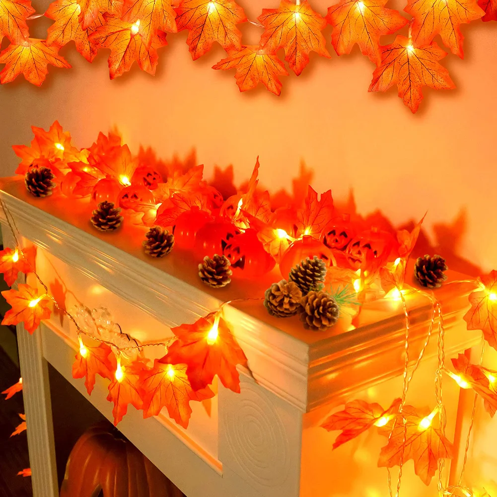 Christmas String Light LED Christmas Lights Christmas Tree Holiday Party Weeding Decoration Maple Leaf Garland String Lights
Christmas String Light LED Christmas Lights Christmas Tree Holiday Party Weeding Decoration Maple Leaf Garland String Lights