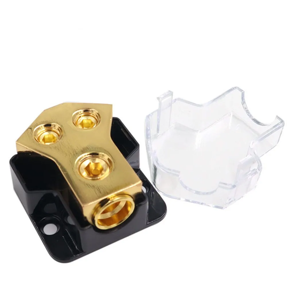 1Pcs Car Audio Power Supply Distribution 0 Gauge To 4 Gauge Outputs Set Screw Ground Distribution Block Ground Box Junction Box
1Pcs Car Audio Power Supply Distribution 0 Gauge To 4 Gauge Outputs Set Screw Ground Distribution Block Ground Box Junction Box