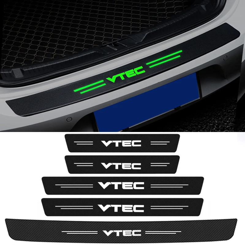Светящаяся наклейка на дверной порог автомобиля Honda VTEC с логотипом, задний порог багажника, бампер, защитная наклейка, наклейки от царапин
Светящаяся наклейка на дверной порог автомобиля Honda VTEC с логотипом, задний порог багажника, бампер, защитная наклейка, наклейки от царапин