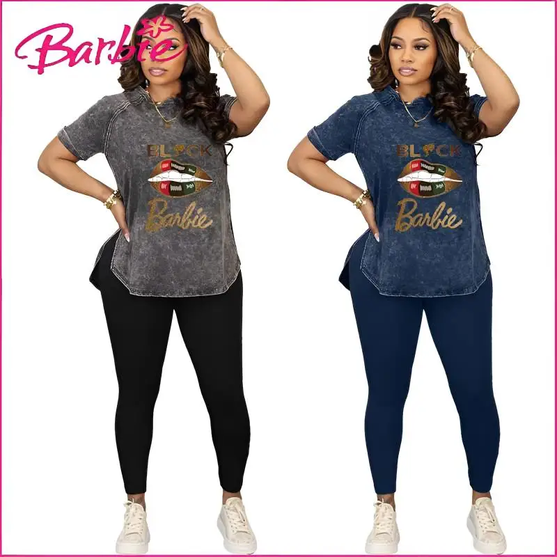 Женские костюмы для дома Барби, Новая модная женская Повседневная Толстовка, зимняя одежда для бега и фитнеса, Женский комплект из 2 предметов с коротким рукавом
Женские костюмы для дома Барби, Новая модная женская Повседневная Толстовка, зимняя одежда для бега и фитнеса, Женский комплект из 2 предметов с коротким рукавом