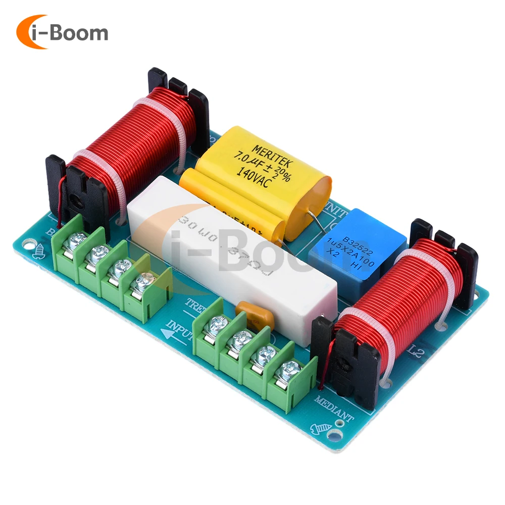 120 Вт 3-полосный кроссовер HiFi динамики высокий средний низкий кроссовер аудио разветвитель DIY аудио модуль настройки домашнего аудио плата обновления
120 Вт 3-полосный кроссовер HiFi динамики высокий средний низкий кроссовер аудио разветвитель DIY аудио модуль настройки домашнего аудио плата обновления