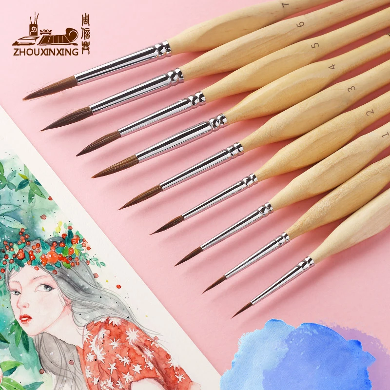 Hook line pen watercolor very fine gouache soft hair brushwork Meticulous outline 00000 Chinese painting hand-painted propylene
Hook line pen watercolor very fine gouache soft hair brushwork Meticulous outline 00000 Chinese painting hand-painted propylene