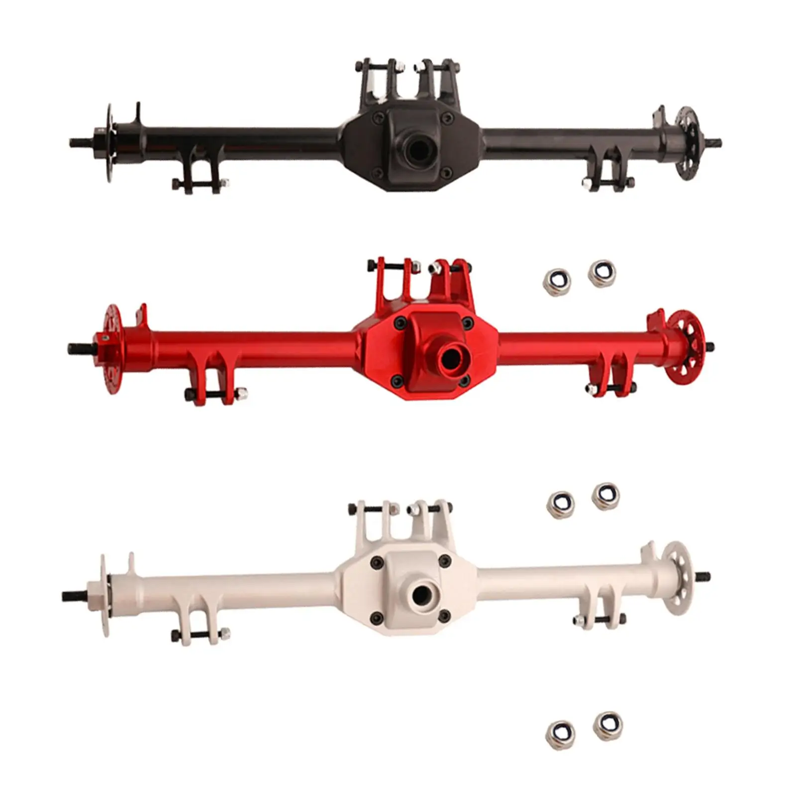 Металлический корпус заднего моста для радиоуправляемого гусеничного автомобиля 1/10 
Металлический корпус заднего моста для радиоуправляемого гусеничного автомобиля 1/10