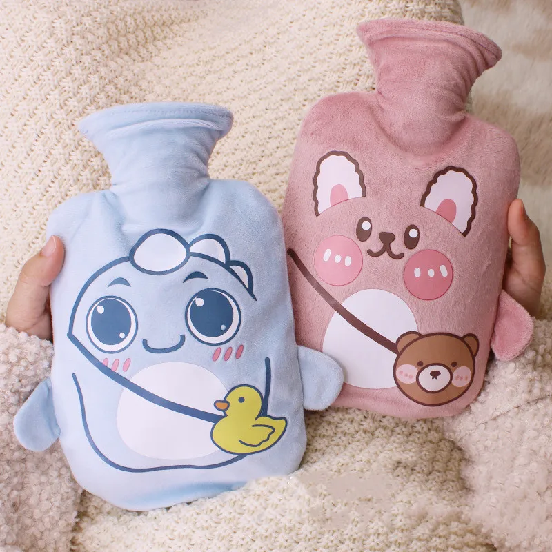 Winter Warm Water Bottle Filling Thick Hot Compress Warm Handbag Size Female Student Plush Lovely Reusable Warm Hand Treasure 
Winter Warm Water Bottle Filling Thick Hot Compress Warm Handbag Size Female Student Plush Lovely Reusable Warm Hand Treasure