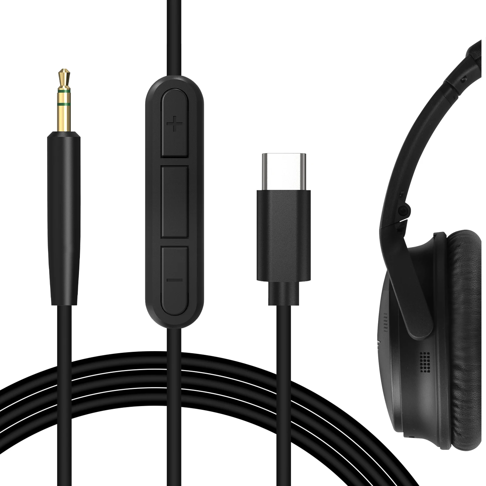 Кабель Geekria цифровой для аудио с микрофоном совместимый с Bose QC45, QC35 II,QC35,QC25 кабель Тип C Aux аудио шнур (4 фута/1,2 м)
Кабель Geekria цифровой для аудио с микрофоном совместимый с Bose QC45, QC35 II,QC35,QC25 кабель Тип C Aux аудио шнур (4 фута/1,2 м)