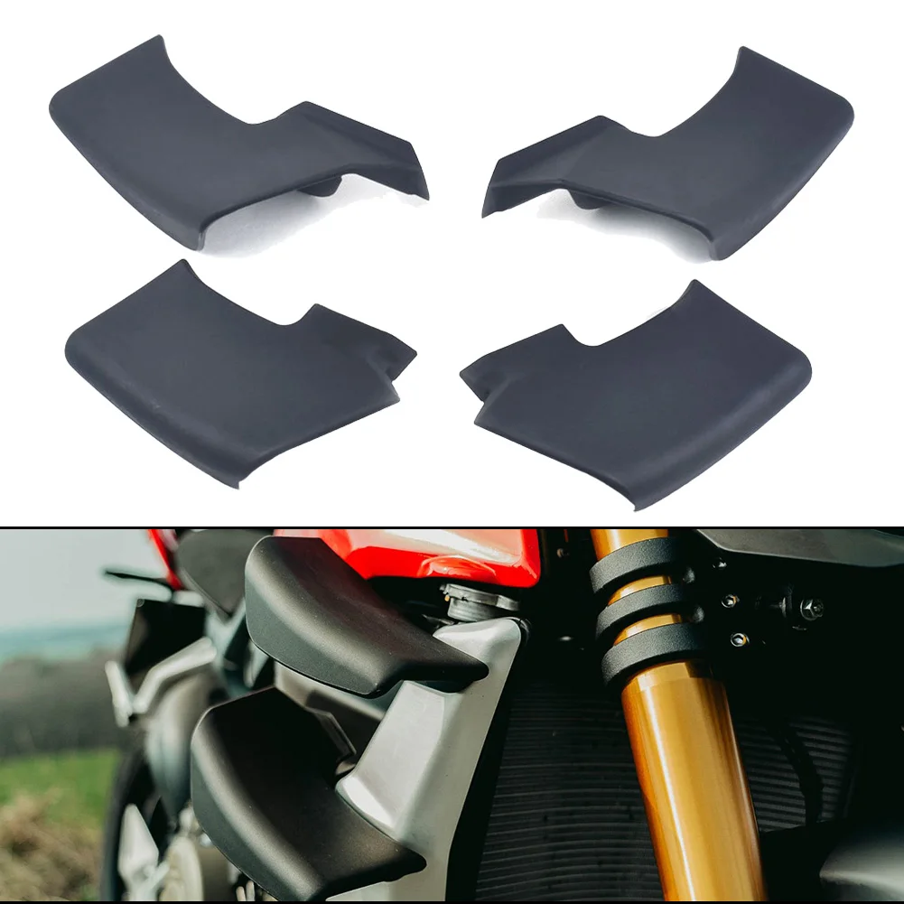 4pcs Carbon Fiber Motorcycle Front Spoiler Fxed Winglets Wings For DUCATI Streetfighter V4 /S/SP V2/S Motorcycle Accessories
4pcs Carbon Fiber Motorcycle Front Spoiler Fxed Winglets Wings For DUCATI Streetfighter V4 /S/SP V2/S Motorcycle Accessories