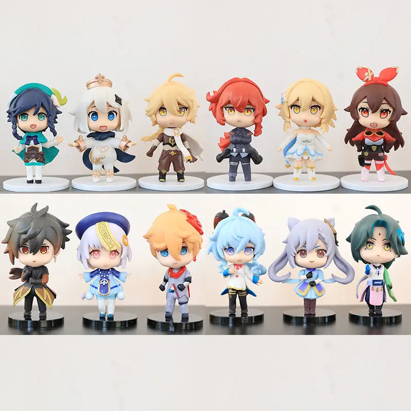 Genshin Impact Model 12pcs Paimon Klee Models Cute Game Decor Room Decoration Boy Girl Kids Gift Kawaii Model Game Room 10cm
Genshin Impact Model 12pcs Paimon Klee Models Cute Game Decor Room Decoration Boy Girl Kids Gift Kawaii Model Game Room 10cm