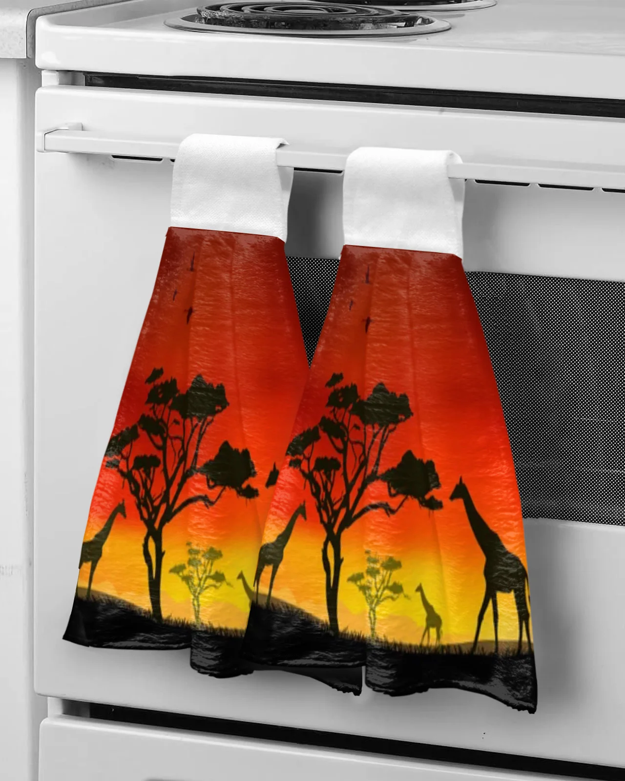 African Animals In The Savannah Hand Towels For Bathroom Absorbent Microfiber Kitchen Towel Tableware Cleaning Towel
African Animals In The Savannah Hand Towels For Bathroom Absorbent Microfiber Kitchen Towel Tableware Cleaning Towel