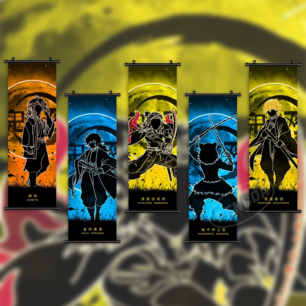 HD Print Anime Canvas Poster Demon Slayer Home Decor Uzui Tenge Mural Hashibira Inosuke Wall Art Picture Scroll Hanging Painting
HD Print Anime Canvas Poster Demon Slayer Home Decor Uzui Tenge Mural Hashibira Inosuke Wall Art Picture Scroll Hanging Painting