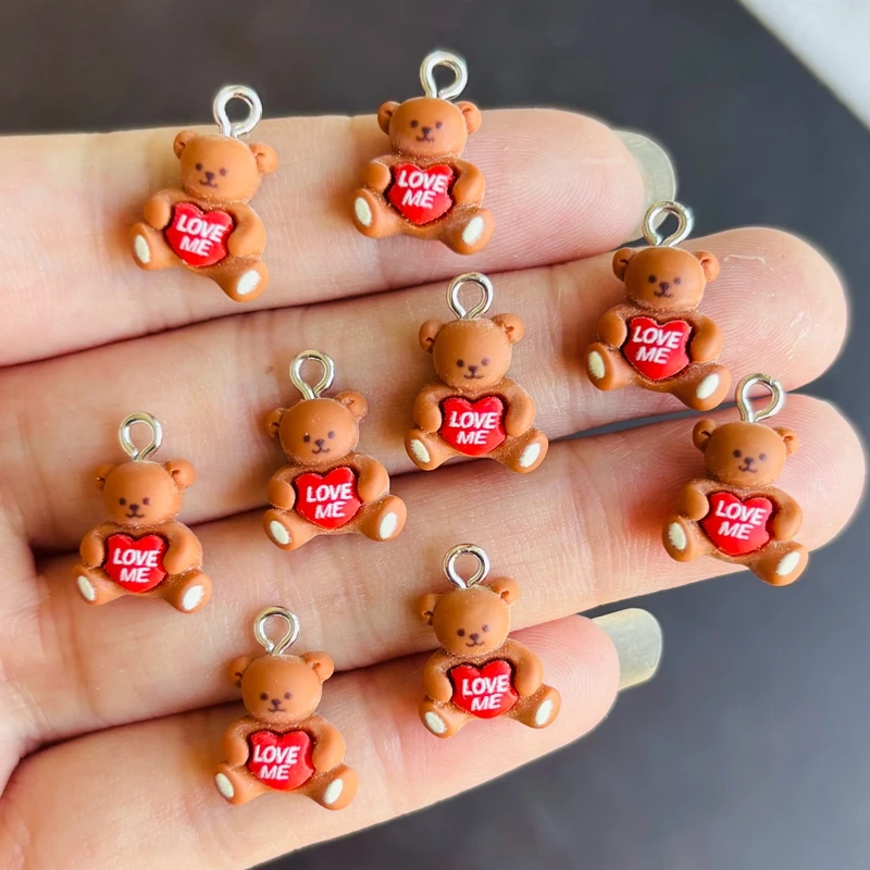 10 шт. новые милые мультяшные животные, маленький медвежонок, смоляные серьги с плоской задней частью для скрапбукинга, брелки, подвески, ювелирные изделия, декор, поделки A92
10 шт. новые милые мультяшные животные, маленький медвежонок, смоляные серьги с плоской задней частью для скрапбукинга, брелки, подвески, ювелирные изделия, декор, поделки A92
