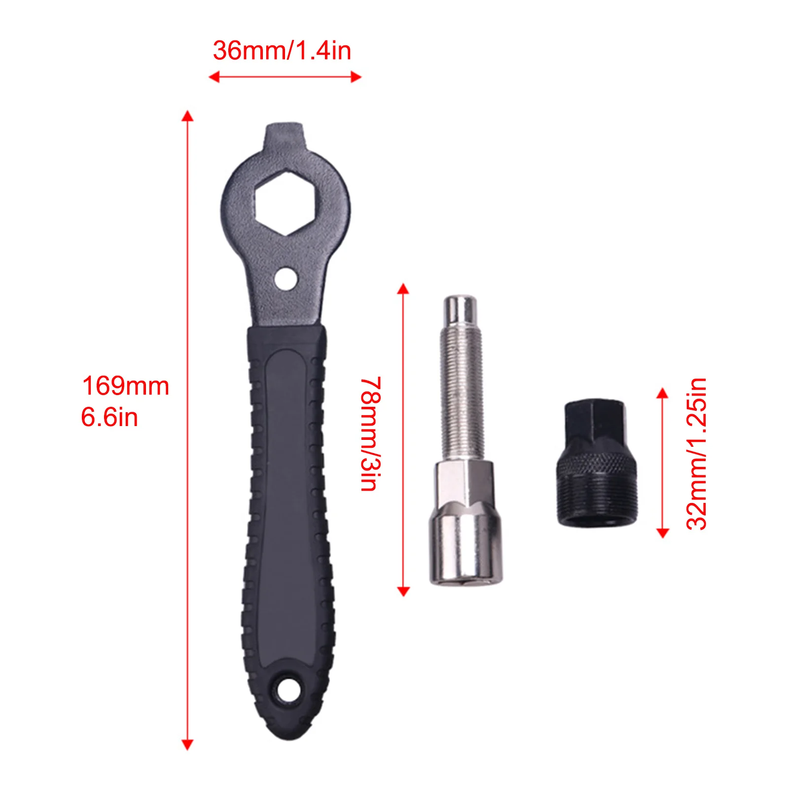 Bike Repair Tool Bicycle Removal Tool Outdoor Sports Black Carbon Steel Crank L-wrench Portable Puller Bicycle
Bike Repair Tool Bicycle Removal Tool Outdoor Sports Black Carbon Steel Crank L-wrench Portable Puller Bicycle