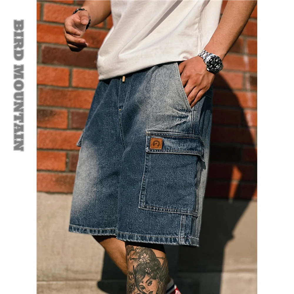 American Trendyol Straight Denim Shorts Japanese Streetwear Retro Distressed Cargo Pants Casual Jeans Harajuku Men Clothing
American Trendyol Straight Denim Shorts Japanese Streetwear Retro Distressed Cargo Pants Casual Jeans Harajuku Men Clothing