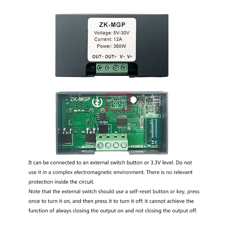 Driver Module Speed Regulator with Stepless Variable Rotary Switch PWM Generator DropShipping
Driver Module Speed Regulator with Stepless Variable Rotary Switch PWM Generator DropShipping