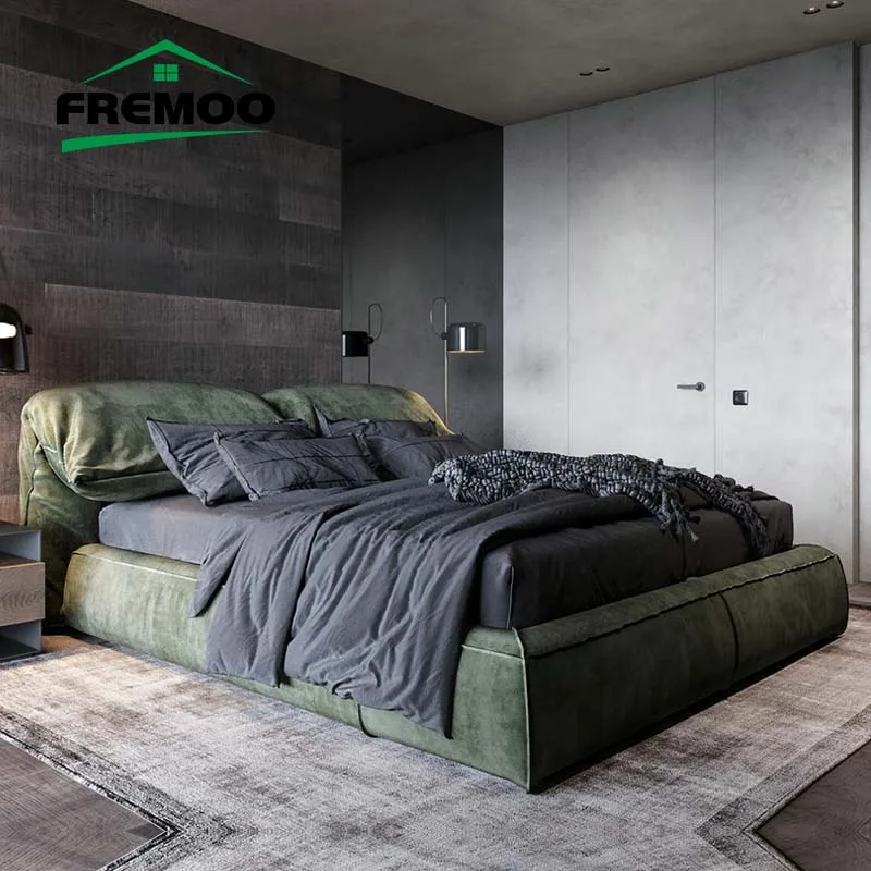 Chinese Modern Simple Style Wooden Durable Double Bed Cabecero Cama 1.5/1.8m With Storage Space Customizable
Chinese Modern Simple Style Wooden Durable Double Bed Cabecero Cama 1.5/1.8m With Storage Space Customizable