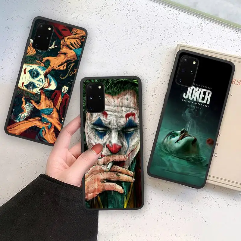 DC Happy Face Joker Joaquin Phone Case Soft For Samsung Galaxy Note20 ultra 7 8 9 10 Plus lite M21 M31S M30S M51 Cover
DC Happy Face Joker Joaquin Phone Case Soft For Samsung Galaxy Note20 ultra 7 8 9 10 Plus lite M21 M31S M30S M51 Cover