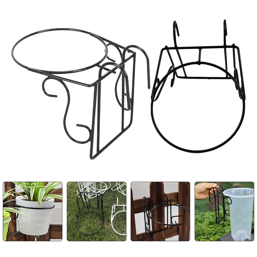 Hanging Holder Stand Planter Railing Pot Balcony Flower Planters Fence Baskets Black Hanger Rack Over Wall Potted Iron Flowerpot
Hanging Holder Stand Planter Railing Pot Balcony Flower Planters Fence Baskets Black Hanger Rack Over Wall Potted Iron Flowerpot
