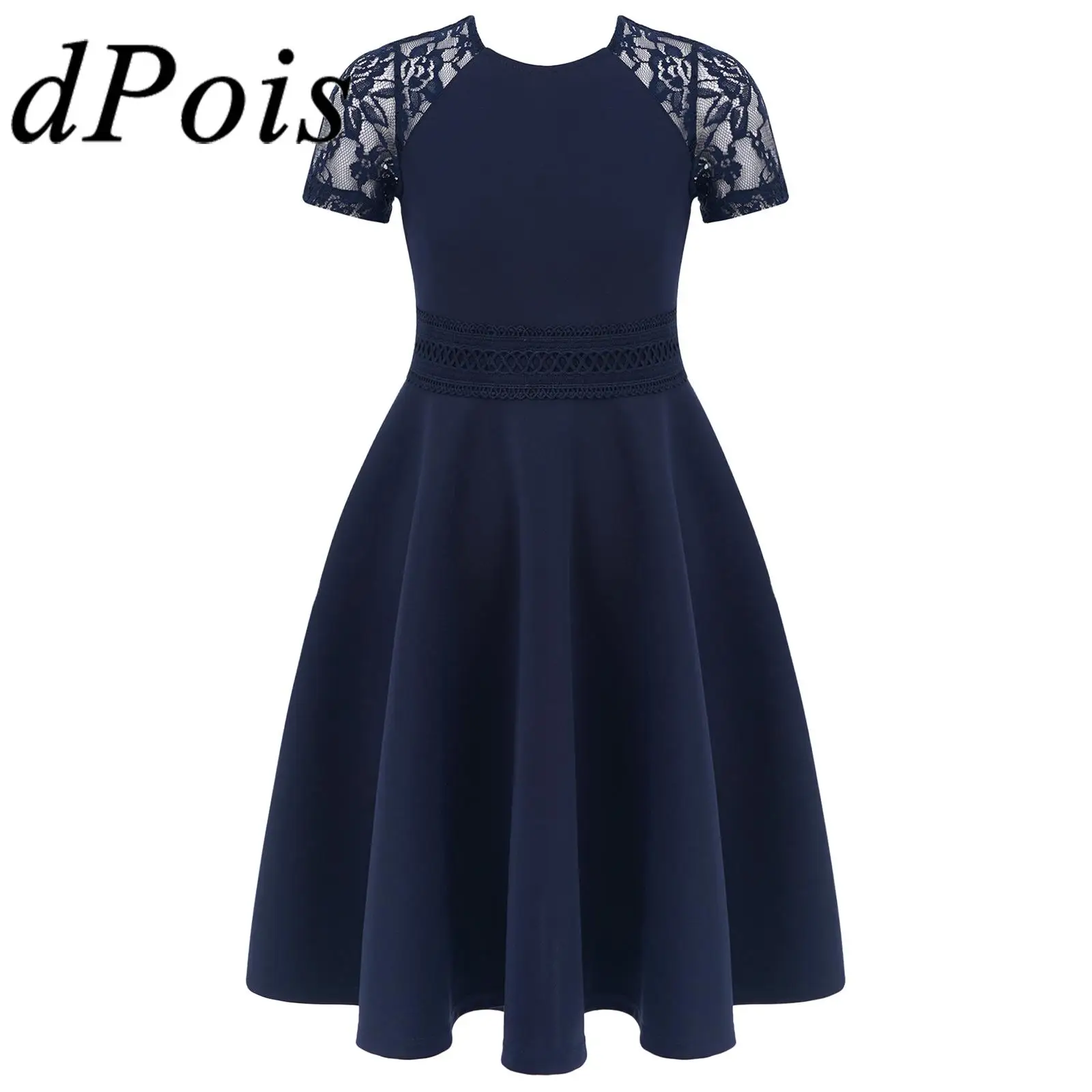 Children Ballet Dress Short Lace Sleeve A-Line Swing Dress Birthday Party Kids Dresses for Girls Robe Filles Dance Costume
Children Ballet Dress Short Lace Sleeve A-Line Swing Dress Birthday Party Kids Dresses for Girls Robe Filles Dance Costume