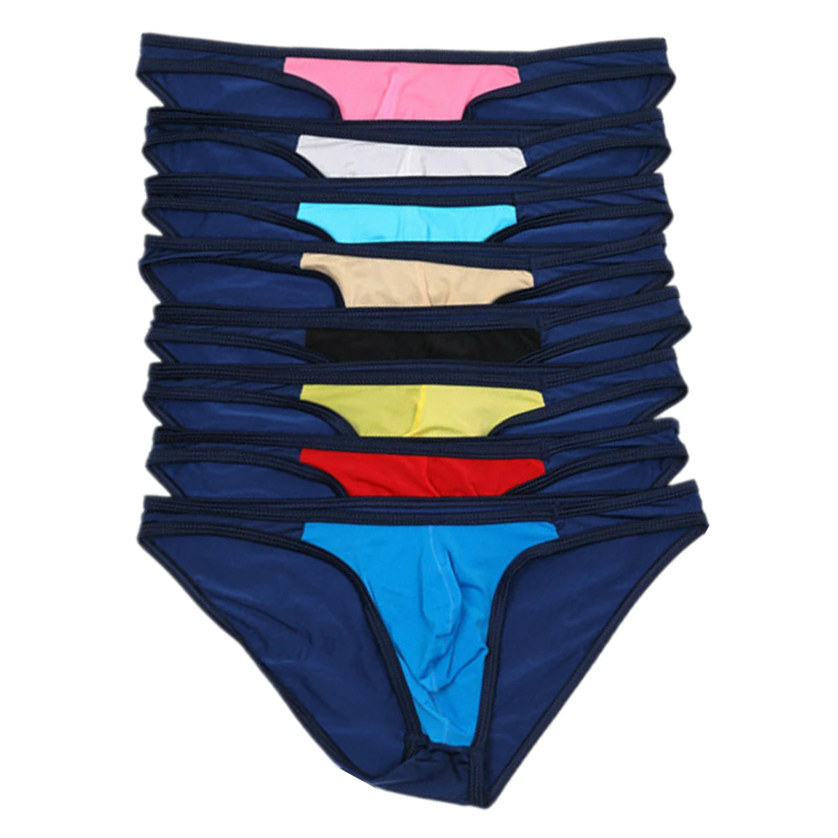 4PCS/Set Mens Sexy Briefs Thongs Low Waist U Convex Underwear Underpants Breathable Mens G-String Underwear T-Back Bikini Briefs
4PCS/Set Mens Sexy Briefs Thongs Low Waist U Convex Underwear Underpants Breathable Mens G-String Underwear T-Back Bikini Briefs