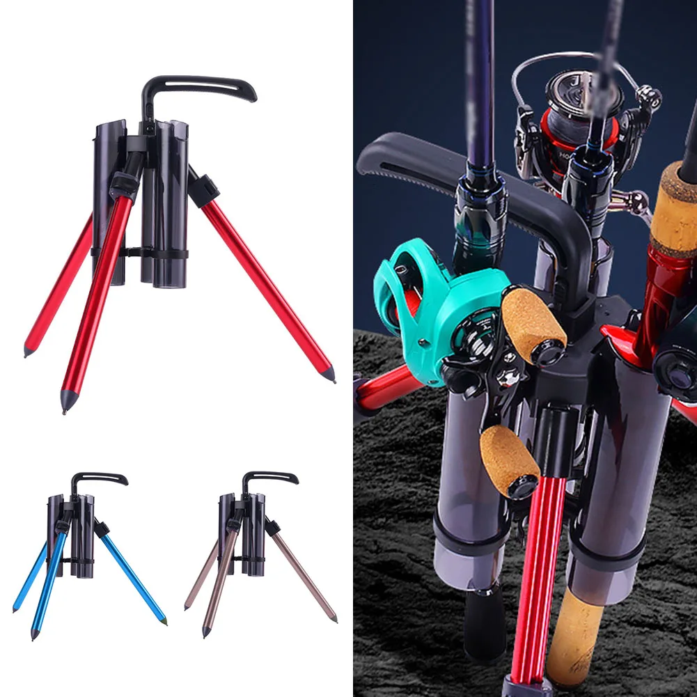 Portable Fishing Rod Support Tripod Fishing Rod Lure Box Stand Barrel Holder Aluminum Alloy+polypropylene Fish Rod Tripod Tackle
Portable Fishing Rod Support Tripod Fishing Rod Lure Box Stand Barrel Holder Aluminum Alloy+polypropylene Fish Rod Tripod Tackle