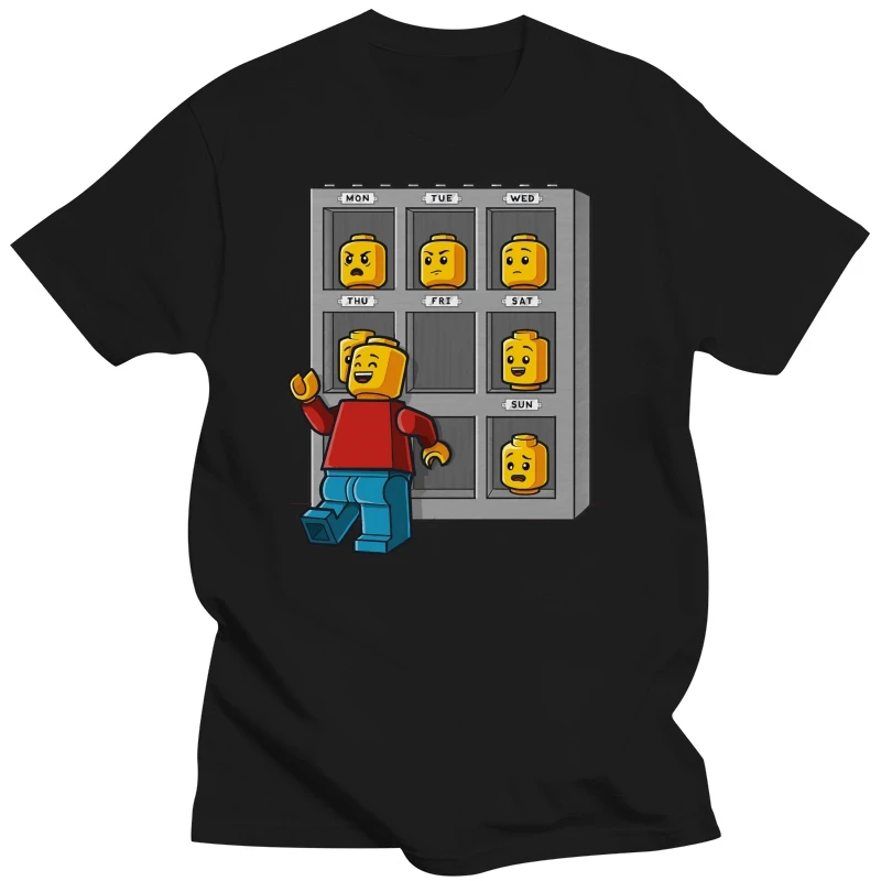 Oversized Men's T-Shirts High Quality 100% Cotton Free Shipping Funny Face-Lego Summer Crewneck Short Sleeves Comfortable
Oversized Men's T-Shirts High Quality 100% Cotton Free Shipping Funny Face-Lego Summer Crewneck Short Sleeves Comfortable