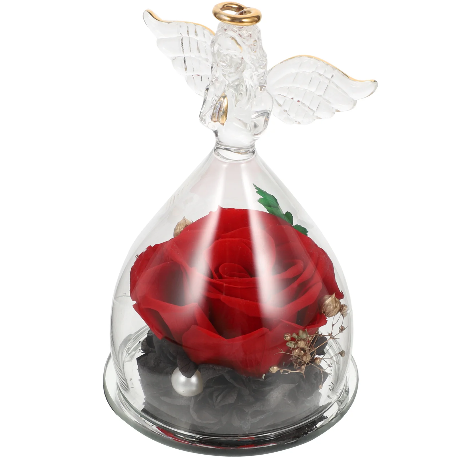 Rose Flower Preserved Dome Eternal Box Gift Angel Day Flowers Valentines Wedding Real Adornment Immortal Figurine Withered Never
Rose Flower Preserved Dome Eternal Box Gift Angel Day Flowers Valentines Wedding Real Adornment Immortal Figurine Withered Never