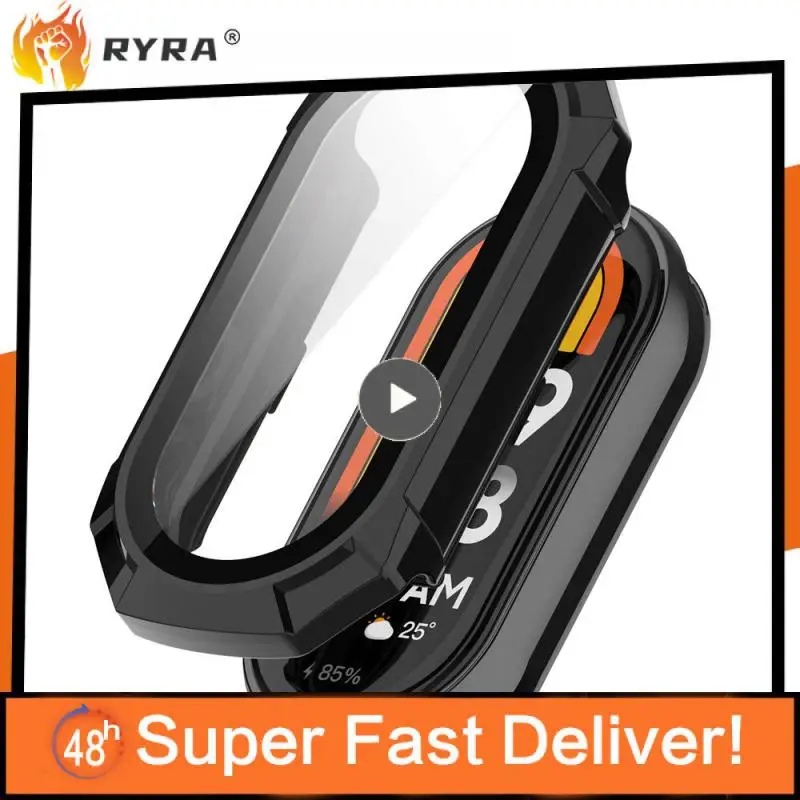 Integrated Case Pc Tempered Film Protective Shell For Miui Band8 Case Film Tempered Film Shell Membrane Integration
Integrated Case Pc Tempered Film Protective Shell For Miui Band8 Case Film Tempered Film Shell Membrane Integration