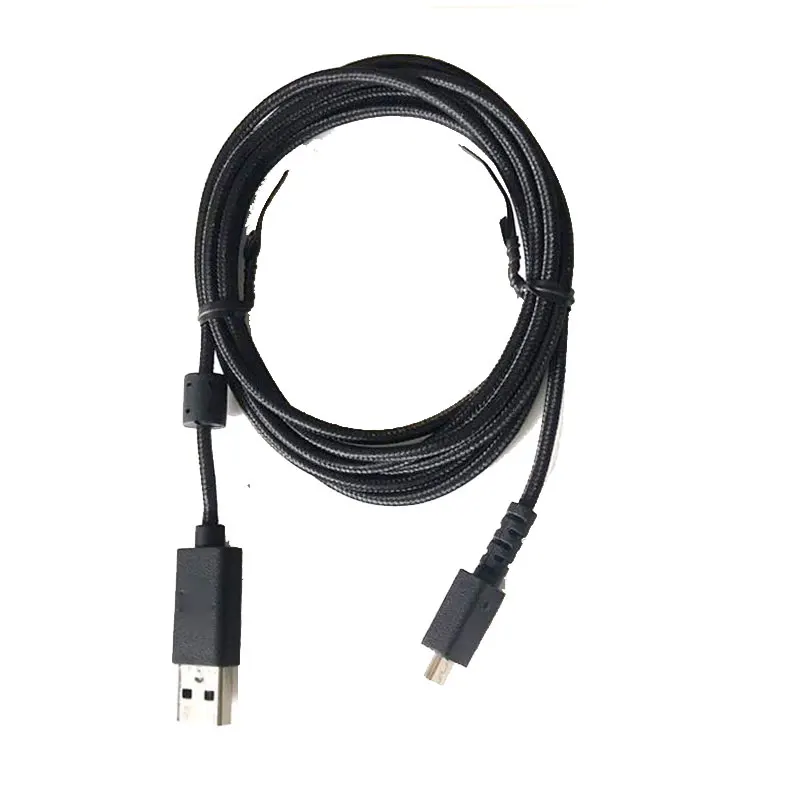 Durable Braided USB Mouse Cable Black Charging Cord Replacement For Logitech G502 Wireless Gaming Mice Accessories High Quality
Durable Braided USB Mouse Cable Black Charging Cord Replacement For Logitech G502 Wireless Gaming Mice Accessories High Quality