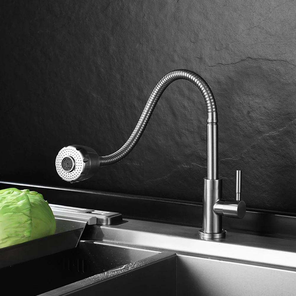 304 Stainless Steel Kitchen Faucet Water Purifier Single Lever Hole Tap Cold Faucet Extenders Sink Tap Kitchen Bathroom Supplies
304 Stainless Steel Kitchen Faucet Water Purifier Single Lever Hole Tap Cold Faucet Extenders Sink Tap Kitchen Bathroom Supplies