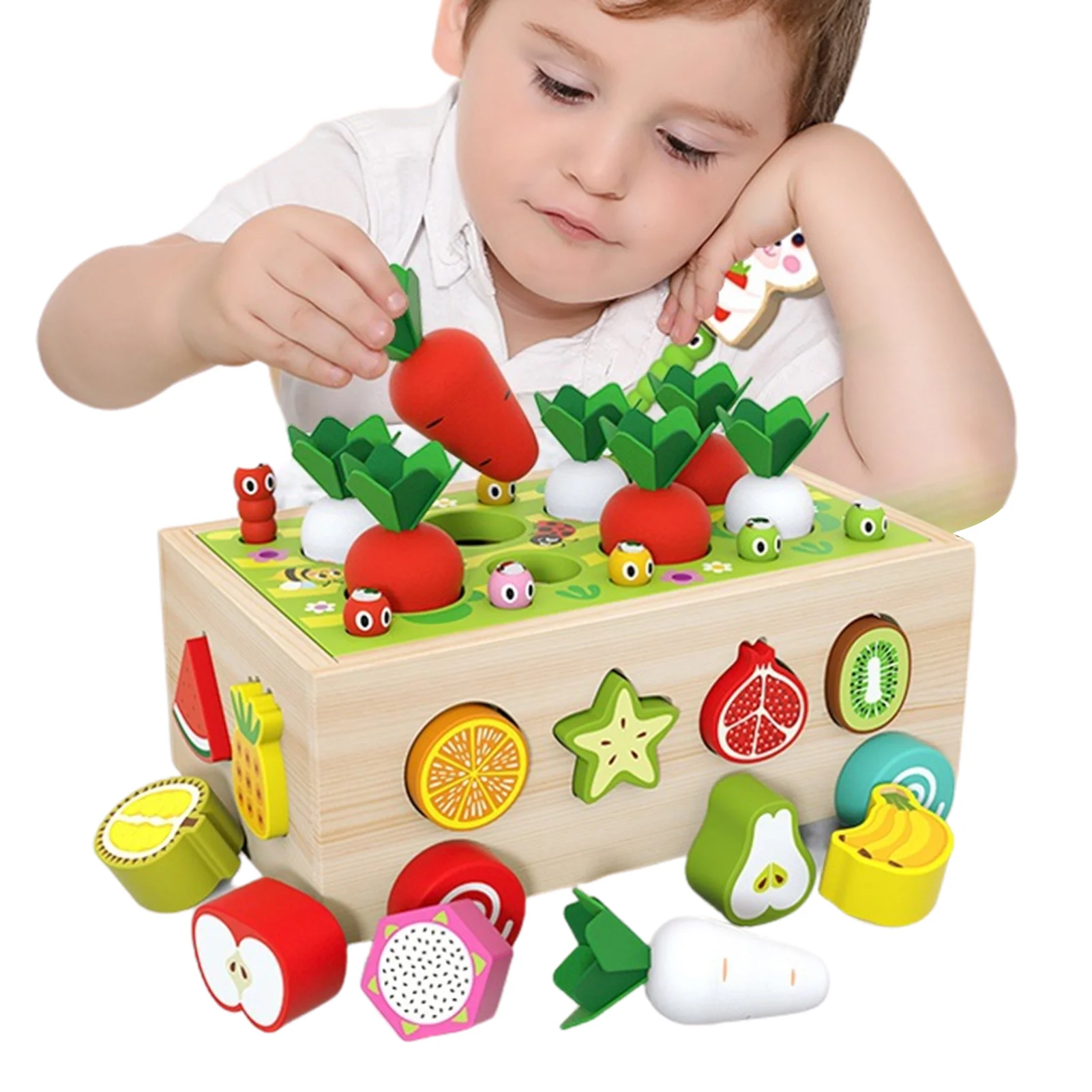 Montessori Toys For 1-Year-Old Wood Preschool Toddler Educational Toys For Boys And Girls Preschool Learning Puzzle Game
Montessori Toys For 1-Year-Old Wood Preschool Toddler Educational Toys For Boys And Girls Preschool Learning Puzzle Game