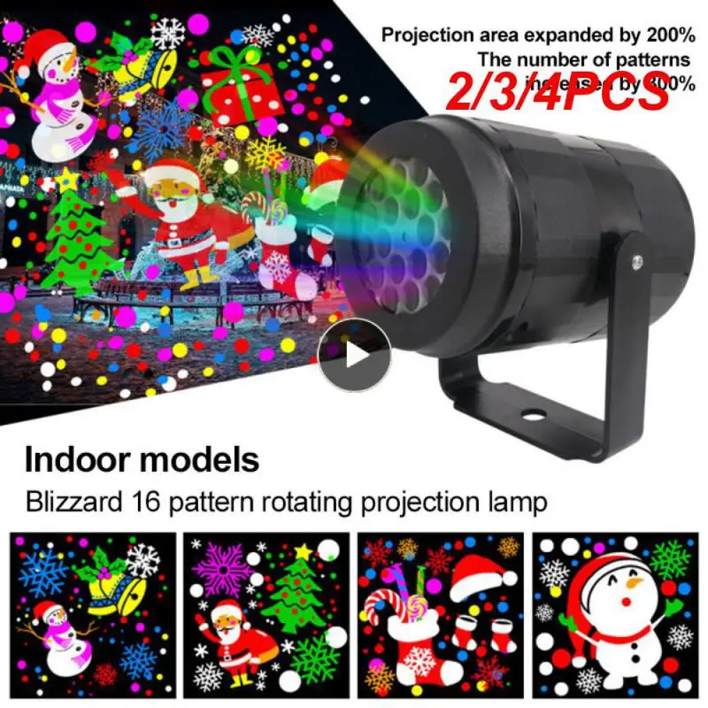 Direct Selling Christmas Holographic Projector 16 Pictures Party Christmas Santa Claus Projection Lamp Window Film Projector
Direct Selling Christmas Holographic Projector 16 Pictures Party Christmas Santa Claus Projection Lamp Window Film Projector