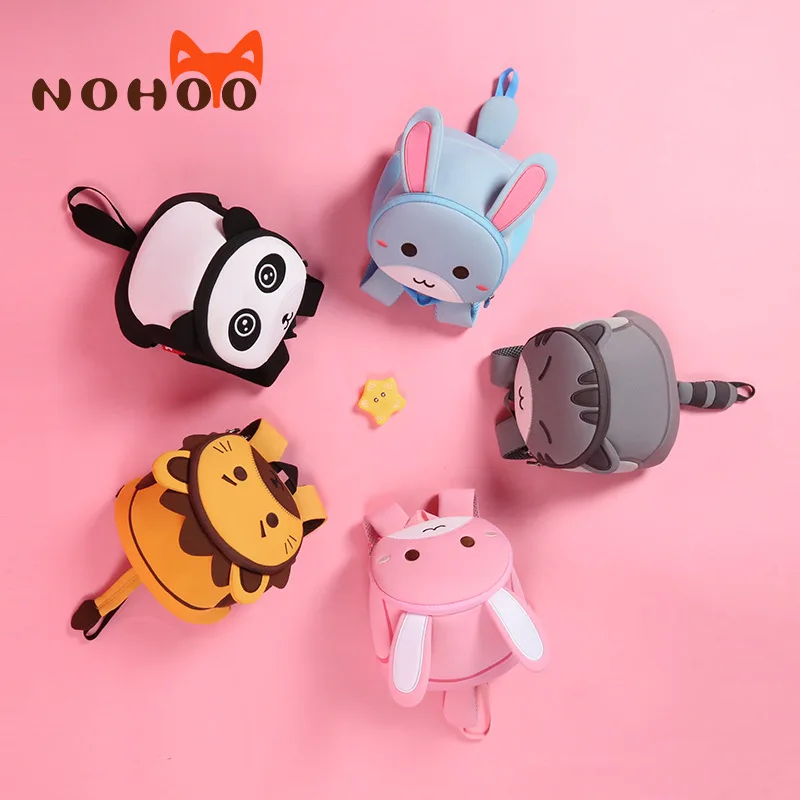 

Infant Kindergarten School Bag Boys And Girls 1-6 Old Cartoon With Traction Rope Anti-lost Backpack Children Small Schoolbag