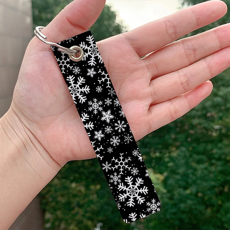 Fashion Snowflakes Lights Custom Keychains Cute Strap Keyring Hanging Holder Bag Car Wallet Trinket Keychain Hanging Bag gifts
Fashion Snowflakes Lights Custom Keychains Cute Strap Keyring Hanging Holder Bag Car Wallet Trinket Keychain Hanging Bag gifts