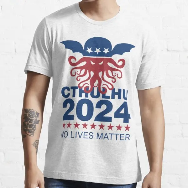 Cthulhu, 2024 год, Забавные футболки, высокое качество, Мужская футболка с коротким рукавом, бренд YINBU, графическая футболка
Cthulhu, 2024 год, Забавные футболки, высокое качество, Мужская футболка с коротким рукавом, бренд YINBU, графическая футболка