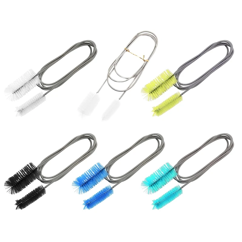 Hose Cleaner Brush Flexible Double Ended Nylon Bristles Aquarium Filter Brushes Stainless Steel Long Tube Cleaning Brush 
Hose Cleaner Brush Flexible Double Ended Nylon Bristles Aquarium Filter Brushes Stainless Steel Long Tube Cleaning Brush