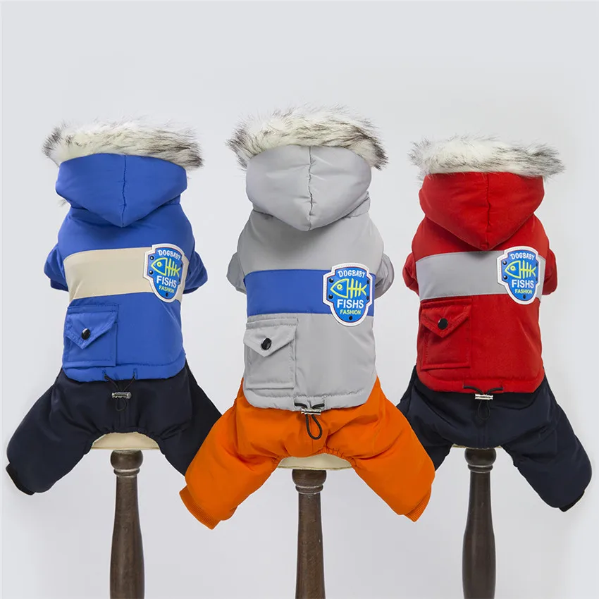 Warm Pets Dog Clothes Cotton Russia Winter Thicken Jumpsuit Hoodies Clothes For Small Puppy Dogs Clothing Hondenkleding Outfits
Warm Pets Dog Clothes Cotton Russia Winter Thicken Jumpsuit Hoodies Clothes For Small Puppy Dogs Clothing Hondenkleding Outfits