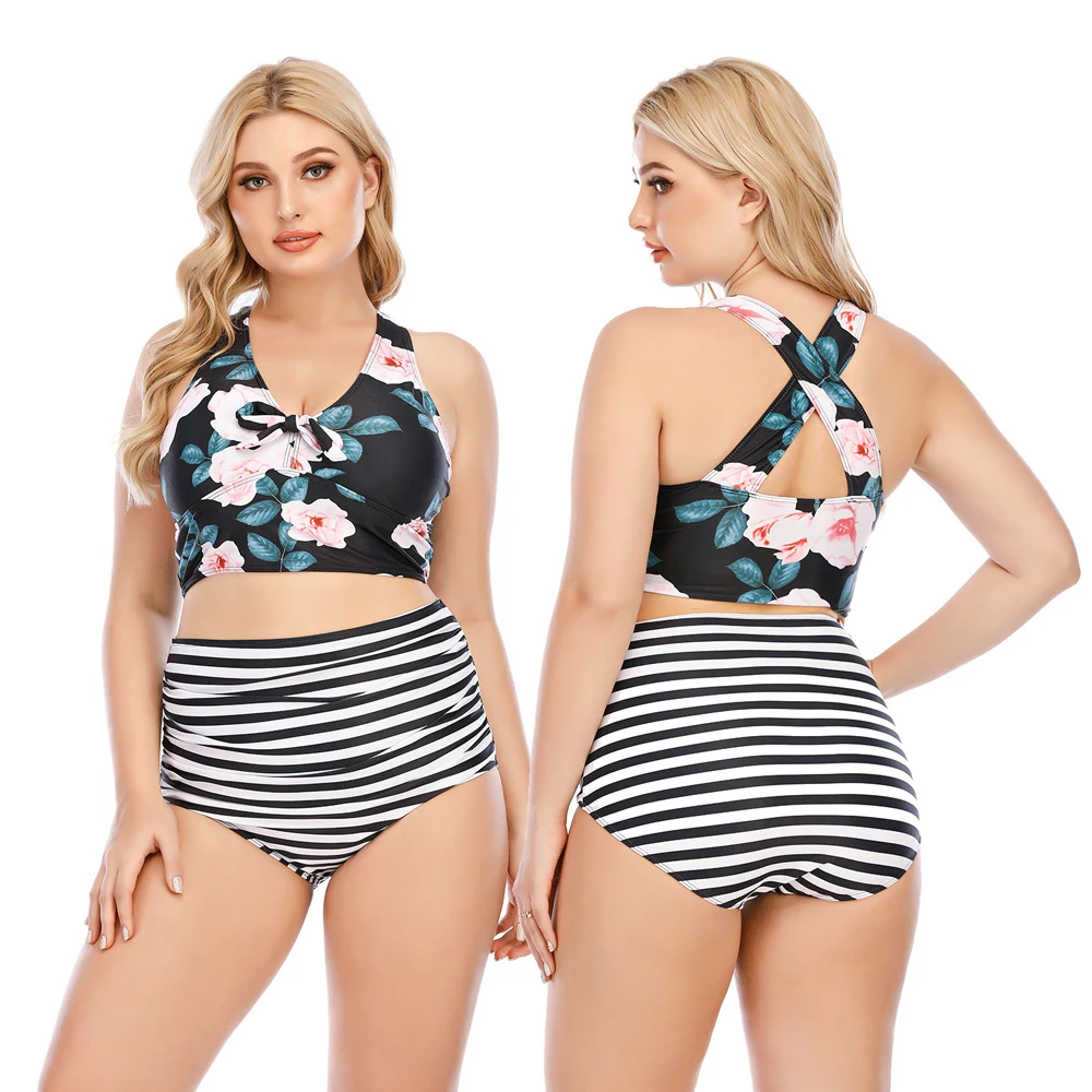L-4XL Big Size Woman Swimsuits 2 Pieces Set Female Summer Clothing Stripe Shorts High Waist Bikini Push Up Top Elegant Underwear
L-4XL Big Size Woman Swimsuits 2 Pieces Set Female Summer Clothing Stripe Shorts High Waist Bikini Push Up Top Elegant Underwear