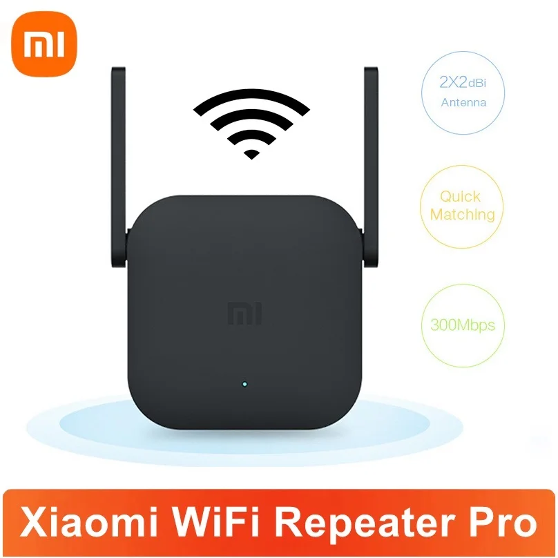 Global Version Xiaomi Mi WiFi Repeater Pro 300M Mi Amplifier Network Expander Router 2.4G Power Extender Roteador 2 Antenna
Global Version Xiaomi Mi WiFi Repeater Pro 300M Mi Amplifier Network Expander Router 2.4G Power Extender Roteador 2 Antenna