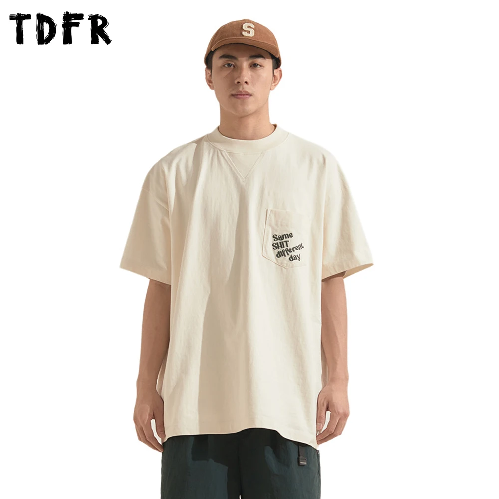 Letter Embroidery Short Sleeve T-shirt Mens Summer Distressed Streetwear Casual Half-Sleeve Crew Neck T Shirt Men Loose
Letter Embroidery Short Sleeve T-shirt Mens Summer Distressed Streetwear Casual Half-Sleeve Crew Neck T Shirt Men Loose