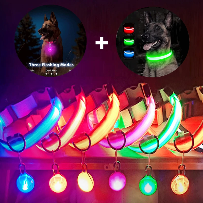 Usb Charging Glowing Dog Collar With Pendant Detachable Luxury Led Light Bright for Small Dogs Cat Night Safety Collar Wholesale
Usb Charging Glowing Dog Collar With Pendant Detachable Luxury Led Light Bright for Small Dogs Cat Night Safety Collar Wholesale