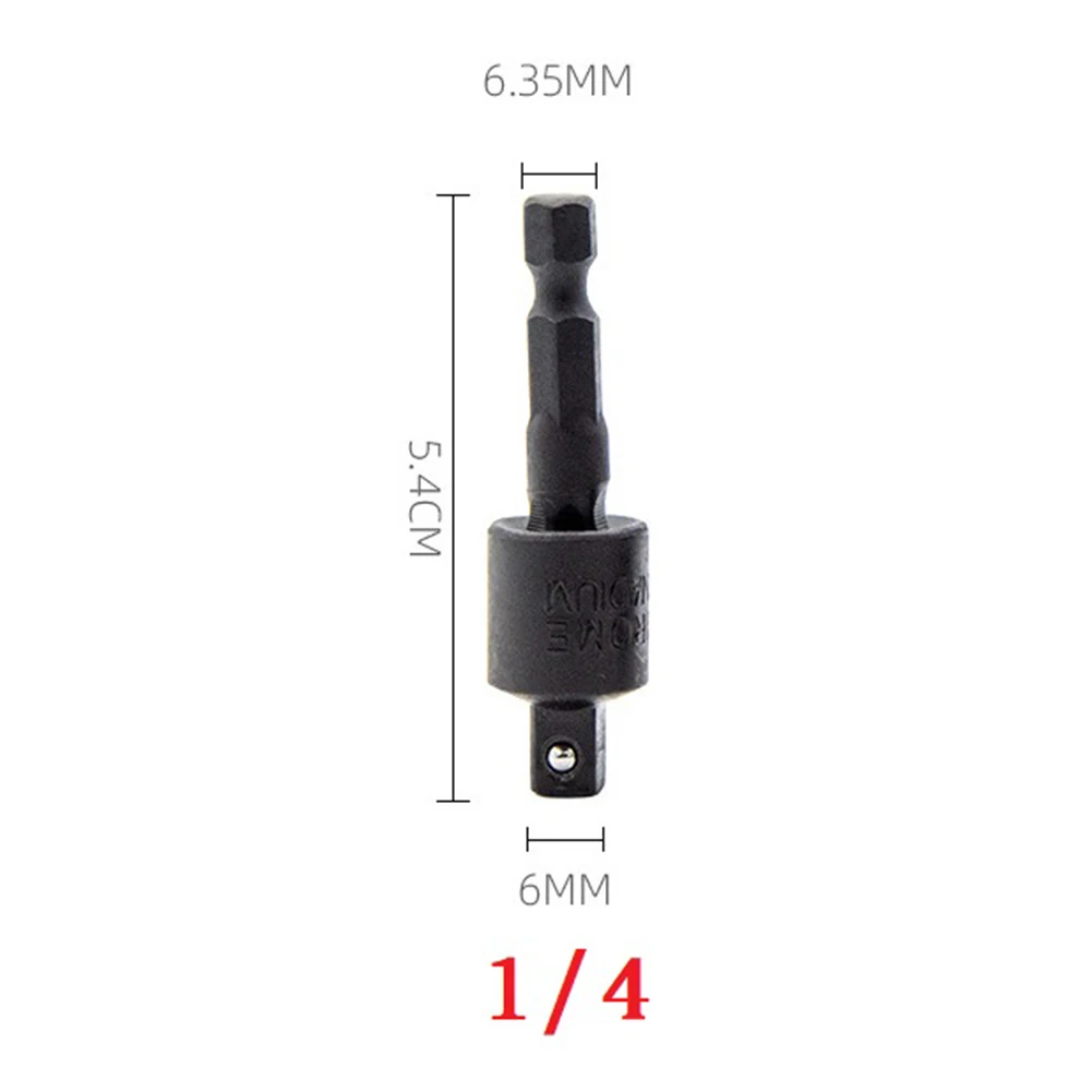 Chrome Vanadium Steel Electric Drill Socket Adapter with Square Socket Extension and 360° Rotatable Capability
Chrome Vanadium Steel Electric Drill Socket Adapter with Square Socket Extension and 360° Rotatable Capability