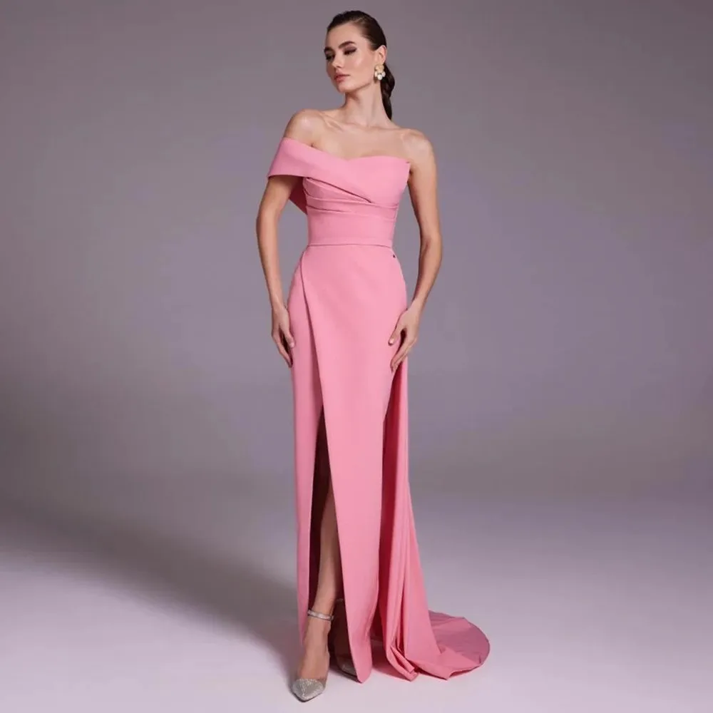 Duricve Luxury Pink Mermaid Off the Shoulder Evening Dresses With Side Silt For Women 2023 Wedding Birthday Party Formal Gowns
Duricve Luxury Pink Mermaid Off the Shoulder Evening Dresses With Side Silt For Women 2023 Wedding Birthday Party Formal Gowns