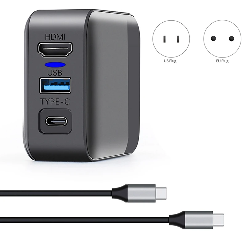2 In 1 Multifunction Charging Dock PC Adapter USB Type-C HDMI TV Converter For Nintendo Switch Game Console
2 In 1 Multifunction Charging Dock PC Adapter USB Type-C HDMI TV Converter For Nintendo Switch Game Console