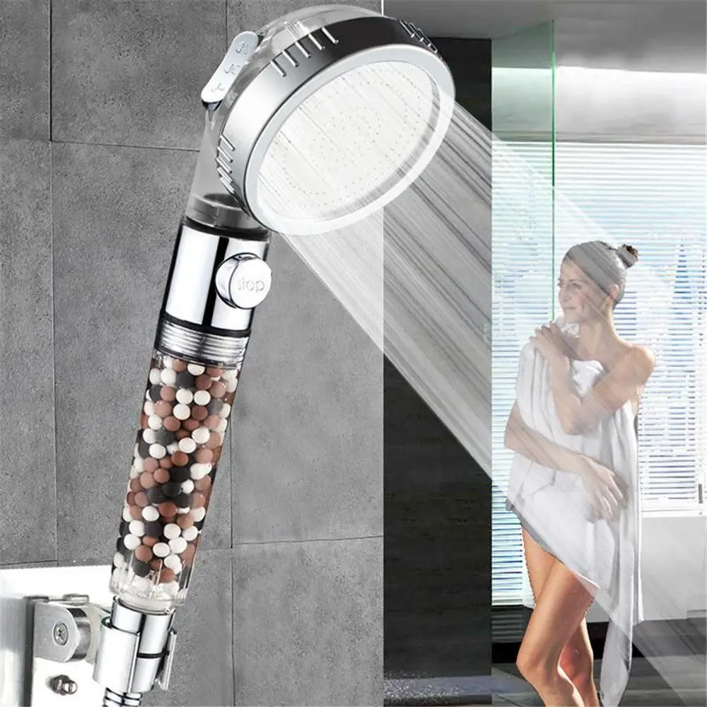 3 Function Bathroom Shower Head Adjustable Rainfall Shower Sprayer Chromed Anion Filter Rain Head Water Saver Rain Showerhead
3 Function Bathroom Shower Head Adjustable Rainfall Shower Sprayer Chromed Anion Filter Rain Head Water Saver Rain Showerhead