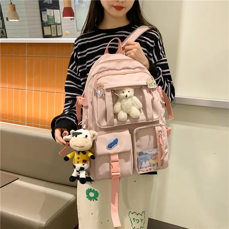 Qyahlybz schoolbag kawaii children's backpack school bag girl tavel shouder bags kids backpack backpacks for teenagers
Qyahlybz schoolbag kawaii children's backpack school bag girl tavel shouder bags kids backpack backpacks for teenagers