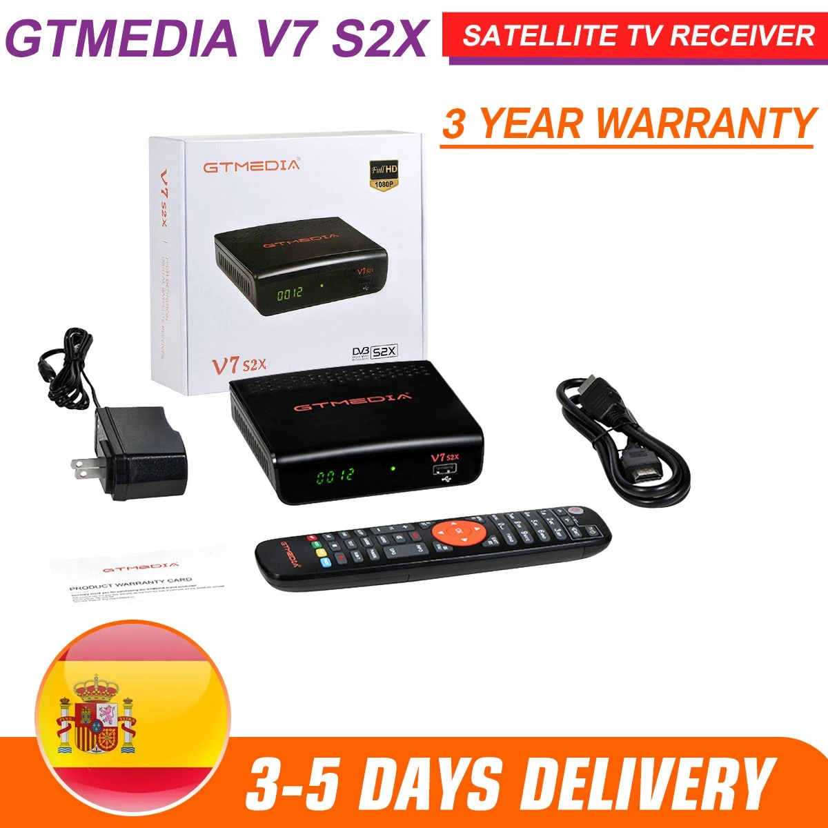 GTMEDIA DVB-S2 V7S HD спутниковый декодер 1080P HD спутниковый ТВ приемник без USB WIFI Цифровой видеоплеер телеприставка
GTMEDIA DVB-S2 V7S HD спутниковый декодер 1080P HD спутниковый ТВ приемник без USB WIFI Цифровой видеоплеер телеприставка