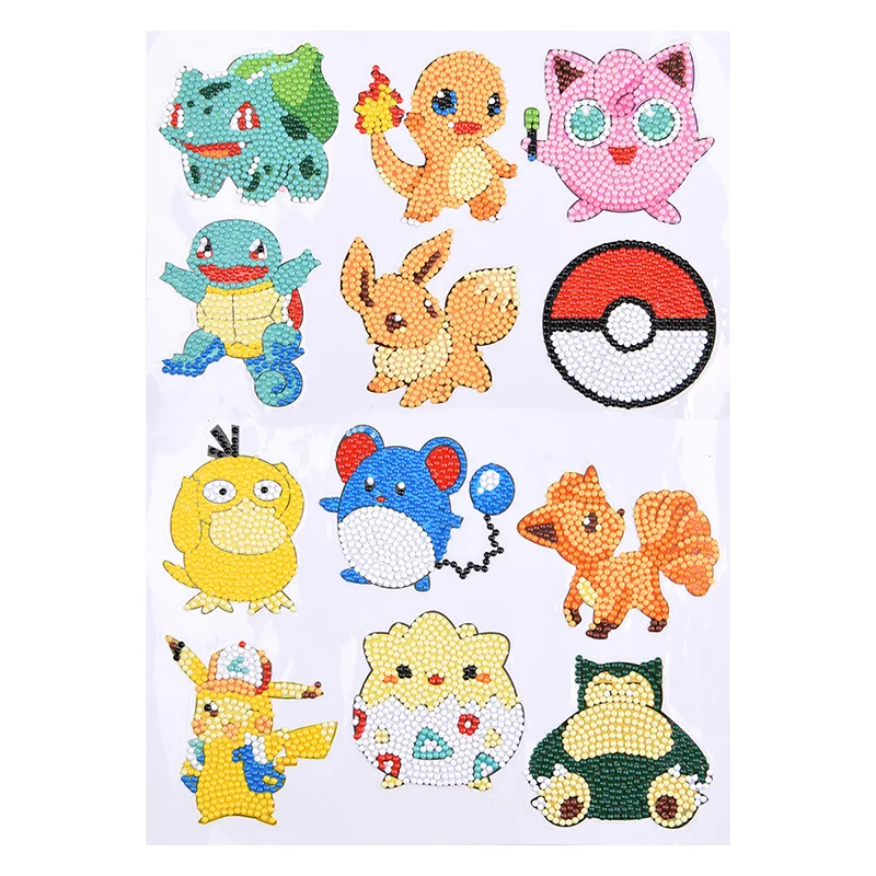Pokemon Pikachu cartoon handmade diy creative paste production puzzle diamond painting children focus training Christmas gift
Pokemon Pikachu cartoon handmade diy creative paste production puzzle diamond painting children focus training Christmas gift