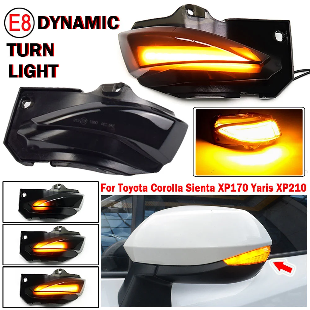 For Toyota Corolla E210 Sienta XP170 Yaris XP210 2020 Dynamic Turn Signal Light Side Mirror Sequential Lamp Blinker Indicator
For Toyota Corolla E210 Sienta XP170 Yaris XP210 2020 Dynamic Turn Signal Light Side Mirror Sequential Lamp Blinker Indicator