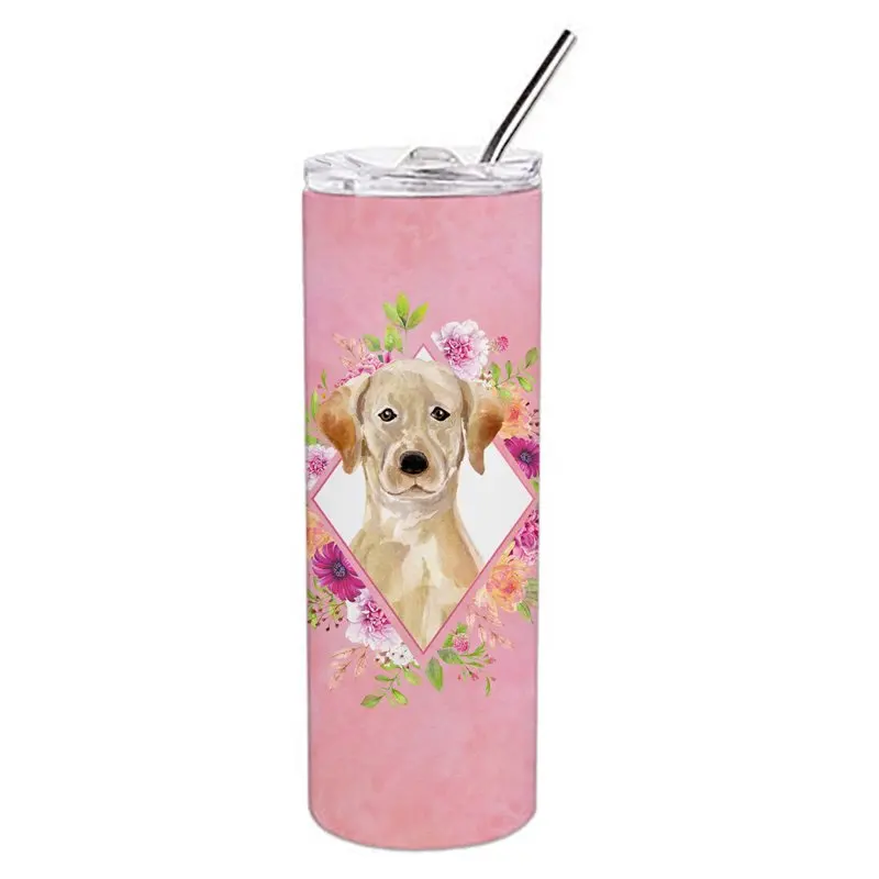 Treasures CK4227TBL20 Yellow Lab Pink Flowers Stainless Steel 20 oz Skinny Tumbler, 20 oz, multicolor
Treasures CK4227TBL20 Yellow Lab Pink Flowers Stainless Steel 20 oz Skinny Tumbler, 20 oz, multicolor
