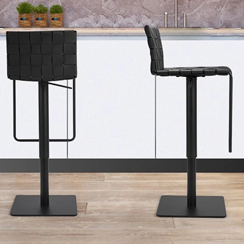 Кожаный регулируемый барный стул, барный стул, дизайнерский кухонный остров, черный барный стул, парикмахерский высокий стол, Cadeira Giratoria, мебель для дома
Кожаный регулируемый барный стул, барный стул, дизайнерский кухонный остров, черный барный стул, парикмахерский высокий стол, Cadeira Giratoria, мебель для дома